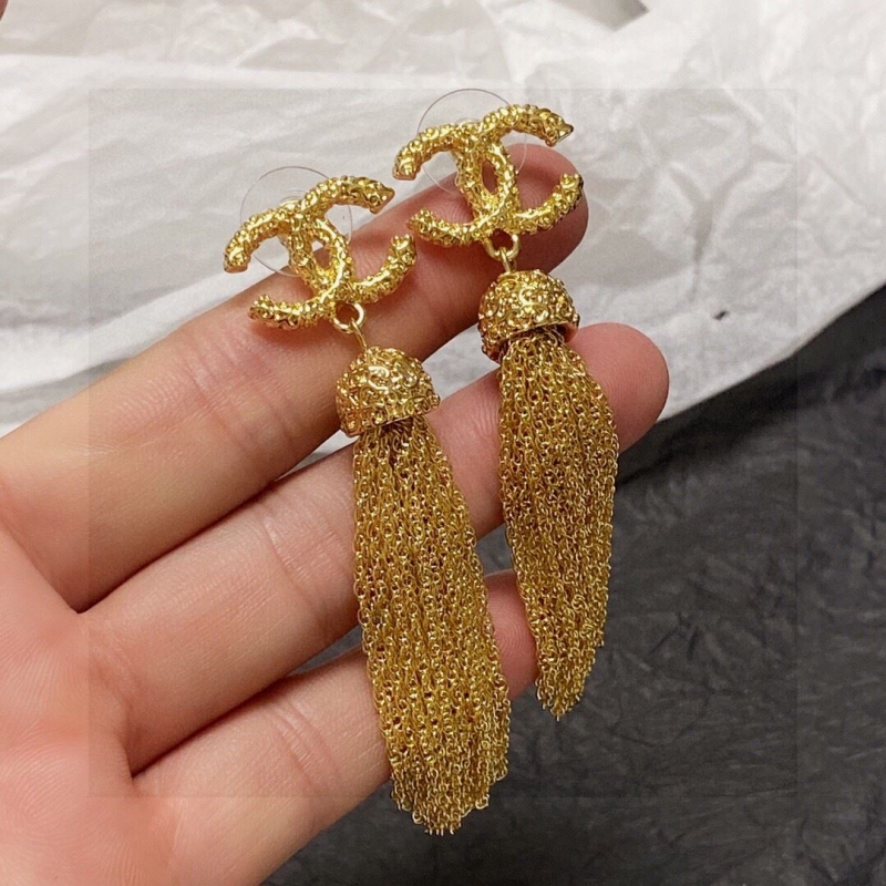 Ch*el earrings